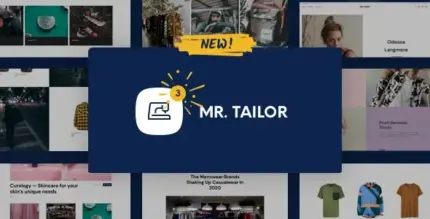 Mr. Tailor WooCommerce Theme