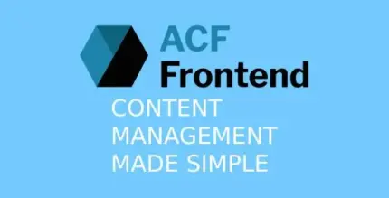 ACF Frontend Pro - Quáº£n LÃ½ Ná»i Dung Website Tá»« Frontend KhÃ´ng Cáº§n Ká»¹ NÄng Láº­p TrÃ¬nh