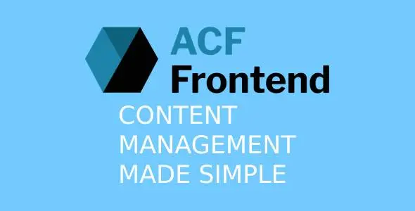 ACF Frontend Pro - Quáº£n LÃ½ Ná»i Dung Website Tá»« Frontend KhÃ´ng Cáº§n Ká»¹ NÄng Láº­p TrÃ¬nh