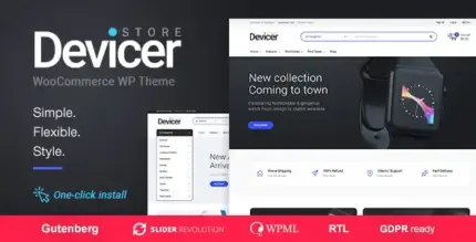 Devicer WordPress Theme