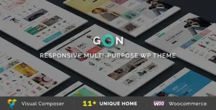 Gon Responsive Multi-Purpose WordPress Theme - TÃ¹y Chá»nh Máº¡nh Máº½ vÃ  KhÃ´ng Cáº§n Ká»¹ NÄng Code